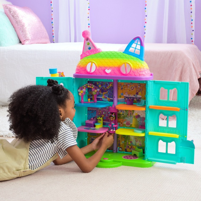 Gabby's Dollhouse grande casa festa