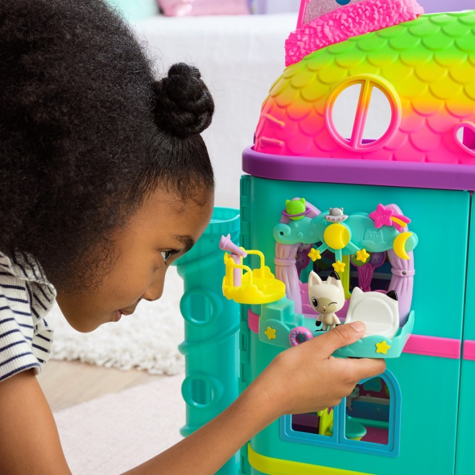 Gabby's Dollhouse grande casa festa
