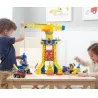 Pacchetto vantaggioso: Rubble & Crew gru interattiva con suoni 60 cm + veicolo base Rubble
