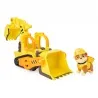 Pacchetto vantaggioso: Rubble & Crew gru interattiva con suoni 60 cm + veicolo base Rubble