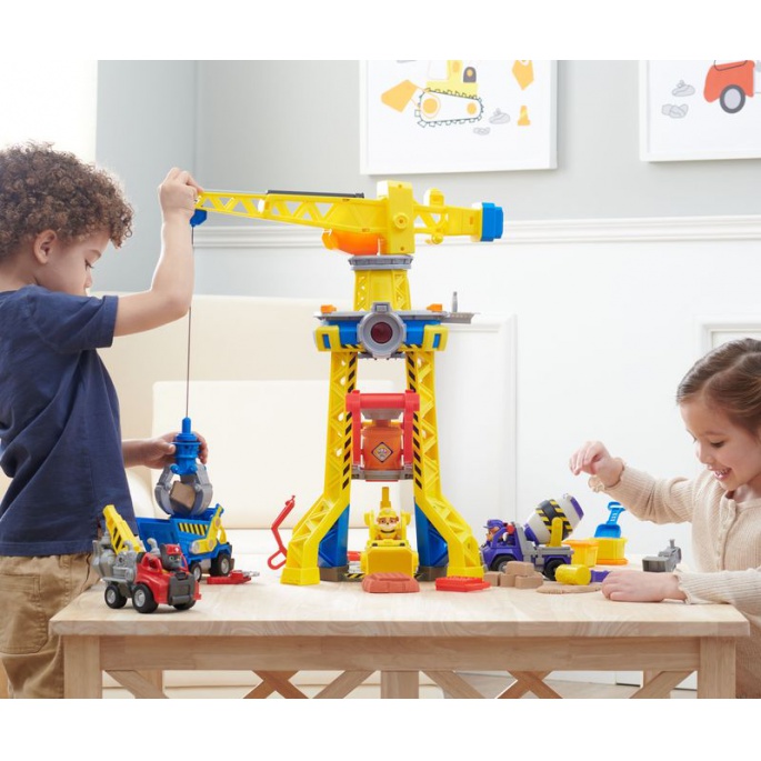 Pacchetto: Rubble & Crew gru interattiva 60 cm + Sindaca Goodway e Rubble a metà prezzo