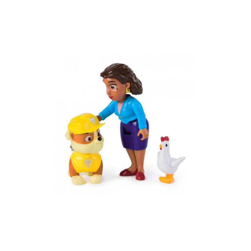 Pacchetto: Rubble & Crew gru interattiva 60 cm + Sindaca Goodway e Rubble a metà prezzo