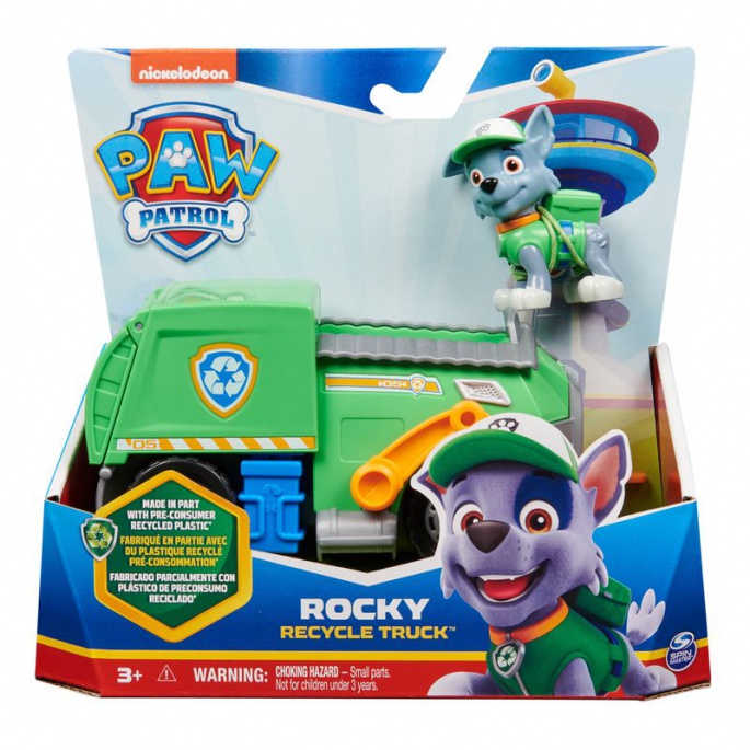 Pacchetto vantaggioso: PAW Patrol veicolo base Rocky e sindaco Humdinger a metà prezzo