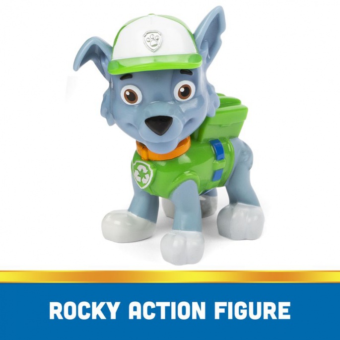 Pacchetto vantaggioso: PAW Patrol veicolo base Rocky e sindaco Humdinger a metà prezzo
