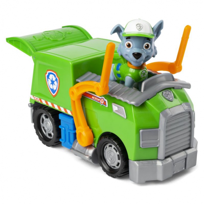 Pacchetto vantaggioso: PAW Patrol veicolo base Rocky e sindaco Humdinger a metà prezzo