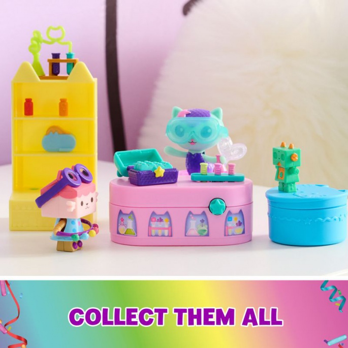 Gabby's Dollhouse piccolo set di gioco con movimento