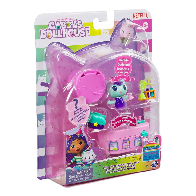 Gabby's Dollhouse piccolo set di gioco con movimento