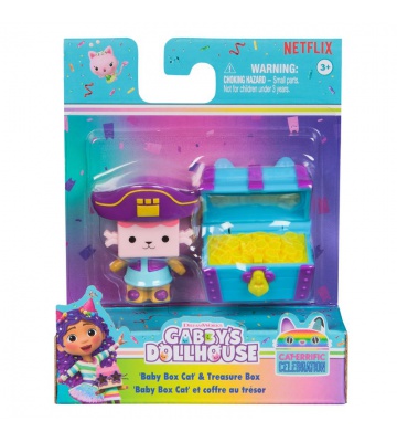 Gabby's Dollhouse figura Baby Box Cat con accessorio