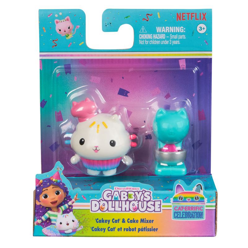 Gabby's Dollhouse figurina Cakey Cat con accessorio