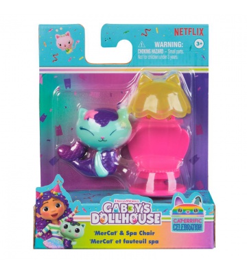 Gabby's Dollhouse statuina di Mercat con accessorio