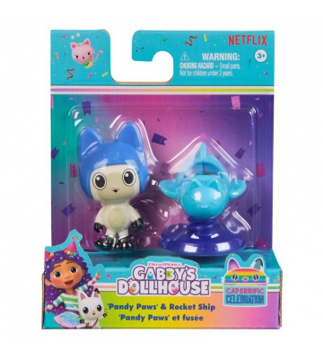 Gabby's Dollhouse figura di Panda Paws con accessorio