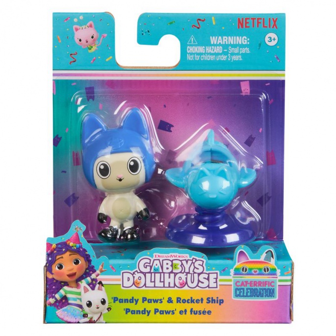 Gabby's Dollhouse figura di Panda Paws con accessorio