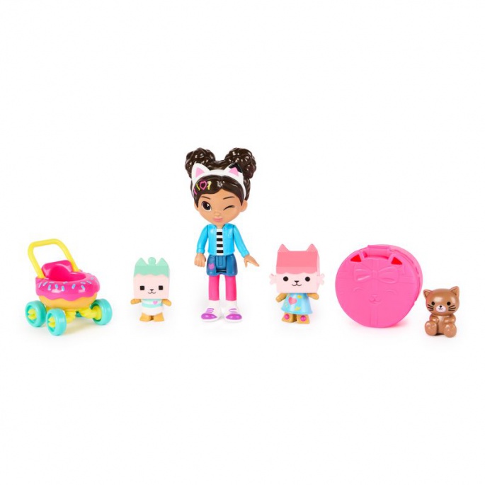 Gabby's Dollhouse set di figure con i neonati
