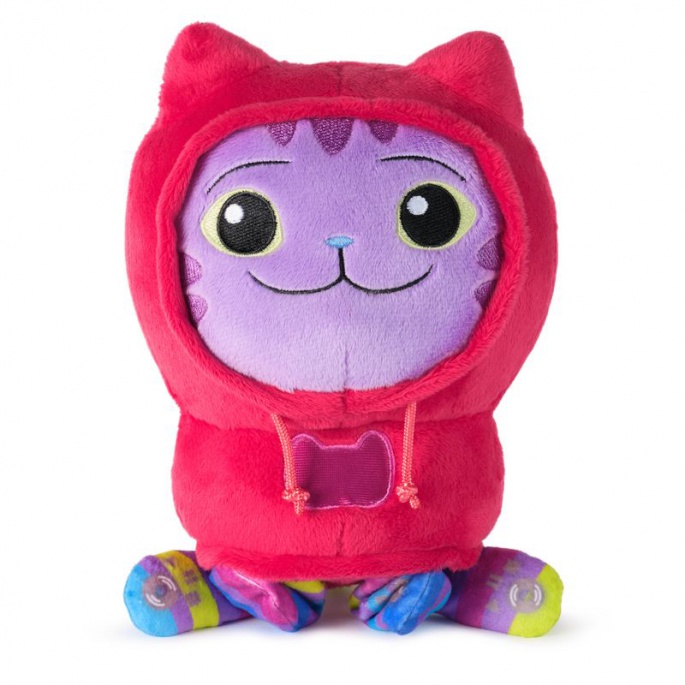 Gabby's Dollhouse DJ Catnip in peluche con funzione