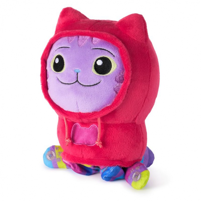 Gabby's Dollhouse DJ Catnip in peluche con funzione
