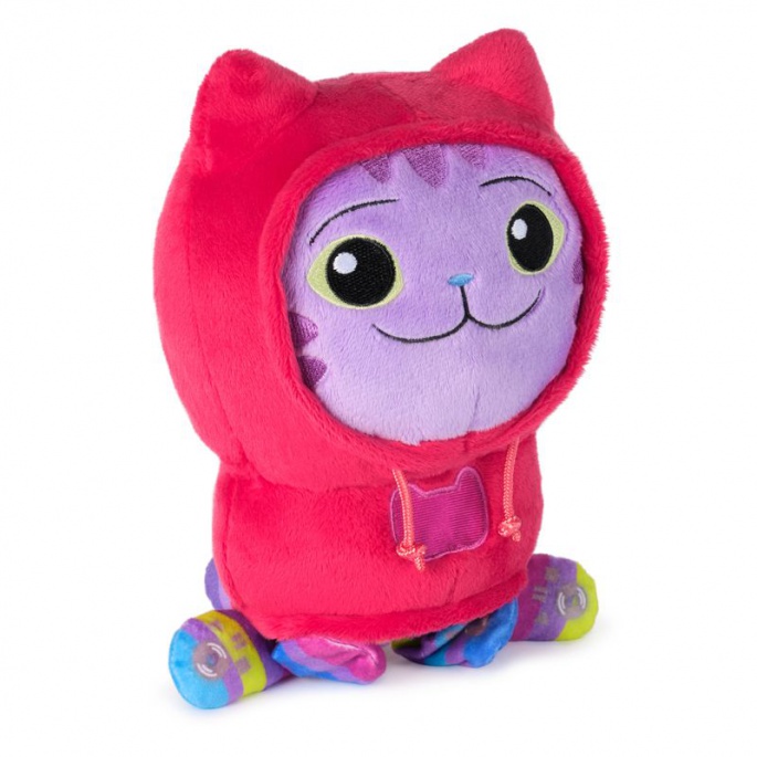 Gabby's Dollhouse DJ Catnip in peluche con funzione