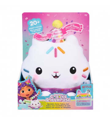 Gabby's Dollhouse Cakey peluche con suoni