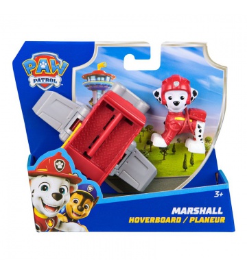 PAW Patrol figura con hovercraft Marshall