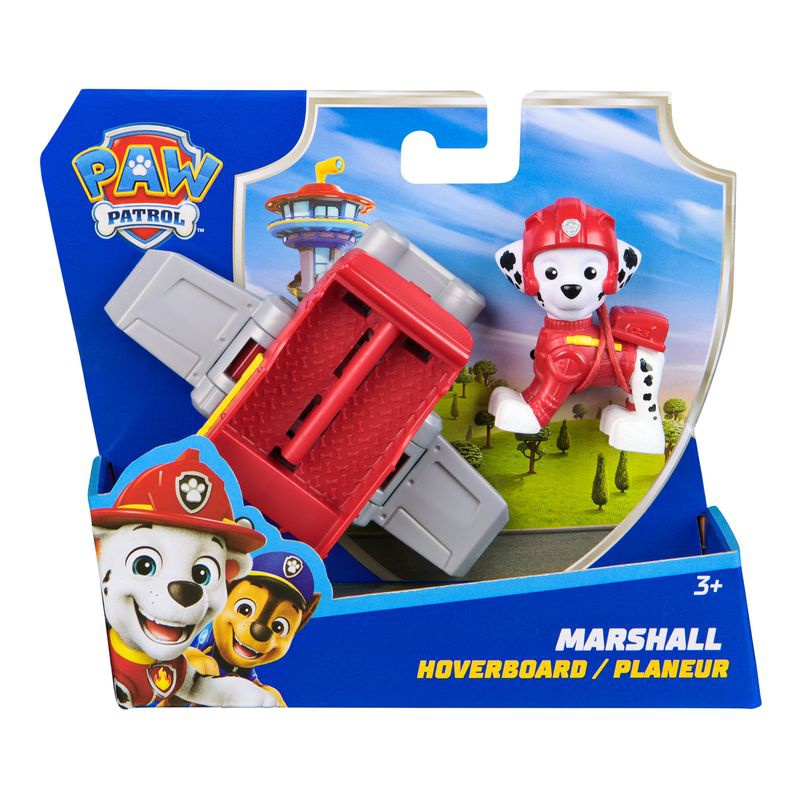PAW Patrol figura con hovercraft Marshall