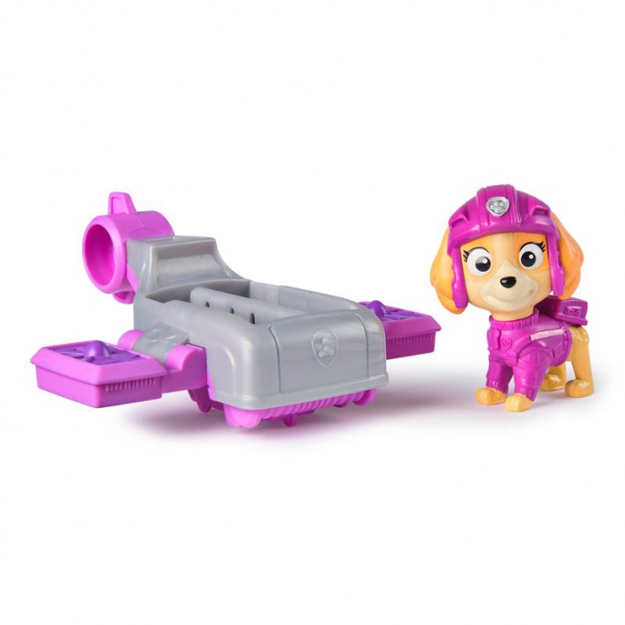 PAW Patrol figura con il volante di Skye