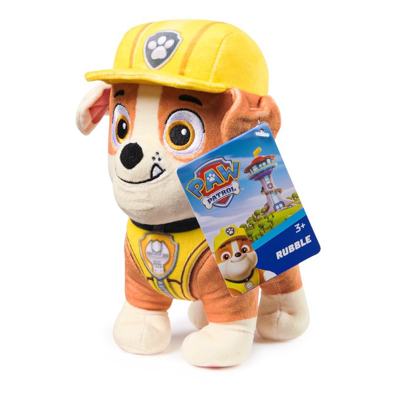 PAW Patrol peluche base di Rubble 18 cm