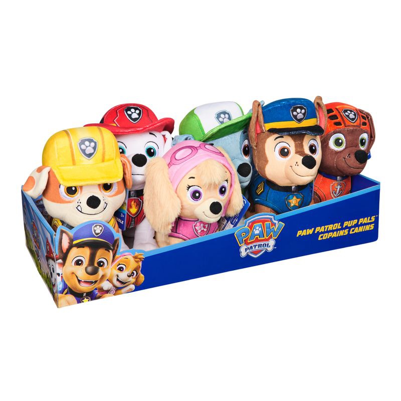 PAW Patrol peluche base di Rubble 18 cm