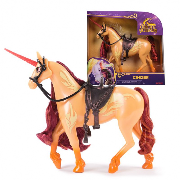 Unicorn Academy pettina l'unicorno Cinder di 24 cm