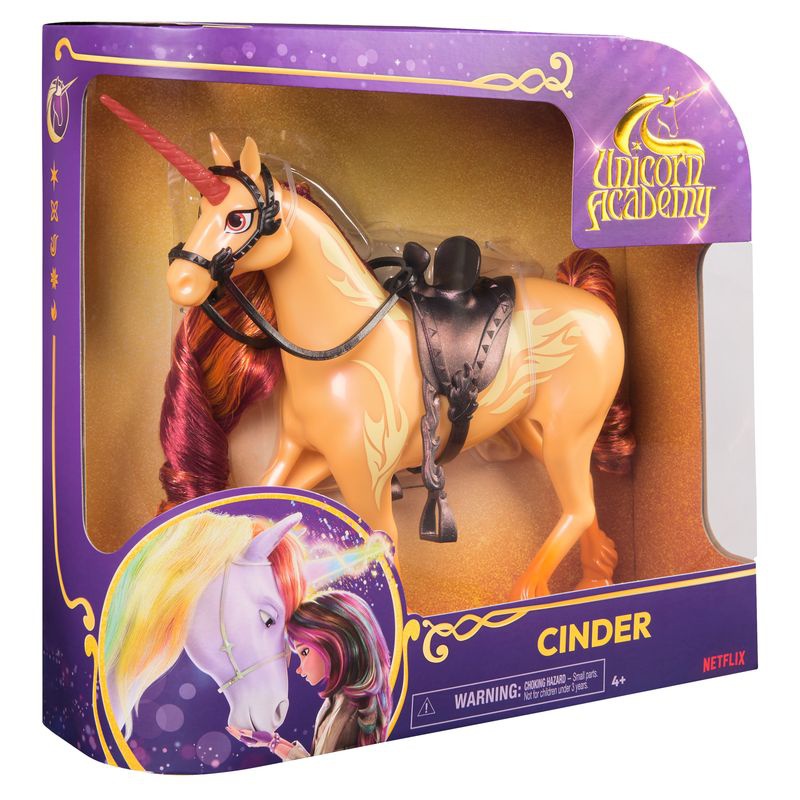 Unicorn Academy pettina l'unicorno Cinder di 24 cm