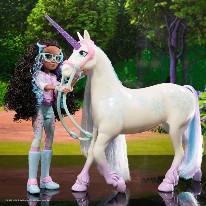 Unicorn Academy pettinare unicorno Glacier 24 cm