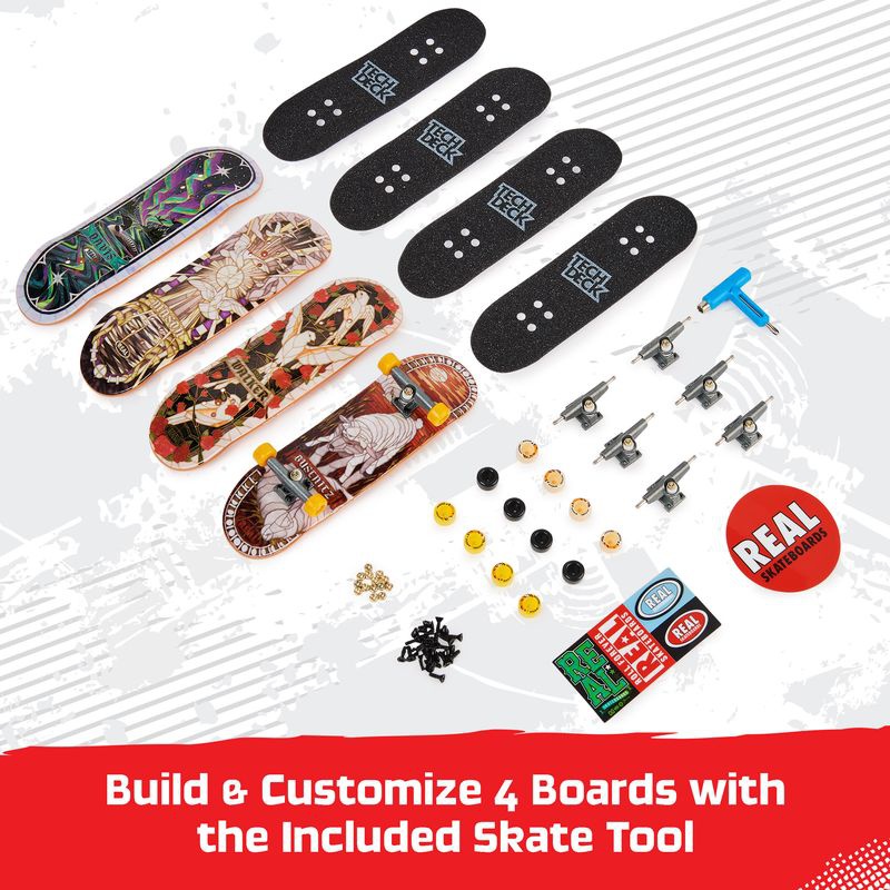 Tech Deck fingerboard quattro confezioni