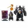 Figura DC Metal Force Batman con tuta d'azione