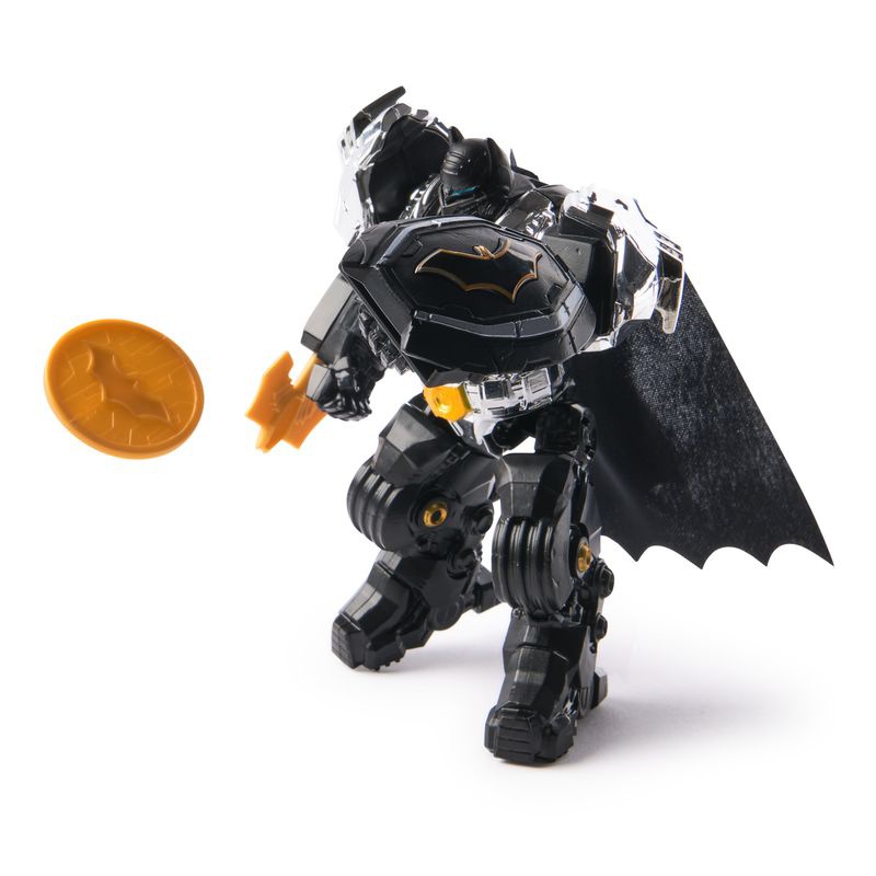 Figura DC Metal Force Batman con tuta d'azione