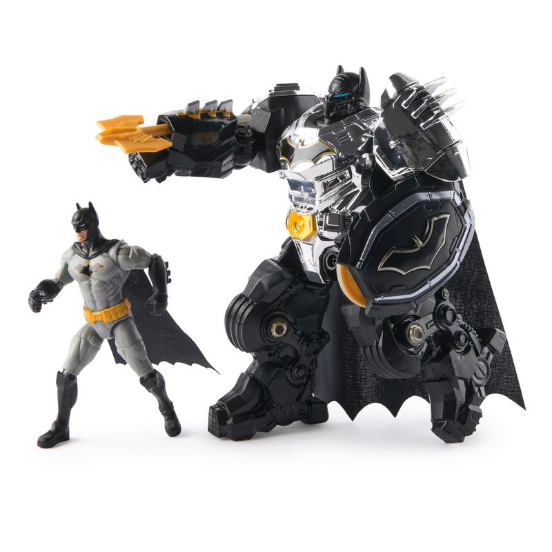 Figura DC Metal Force Batman con tuta d'azione