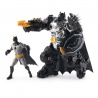 Figura DC Metal Force Batman con tuta d'azione