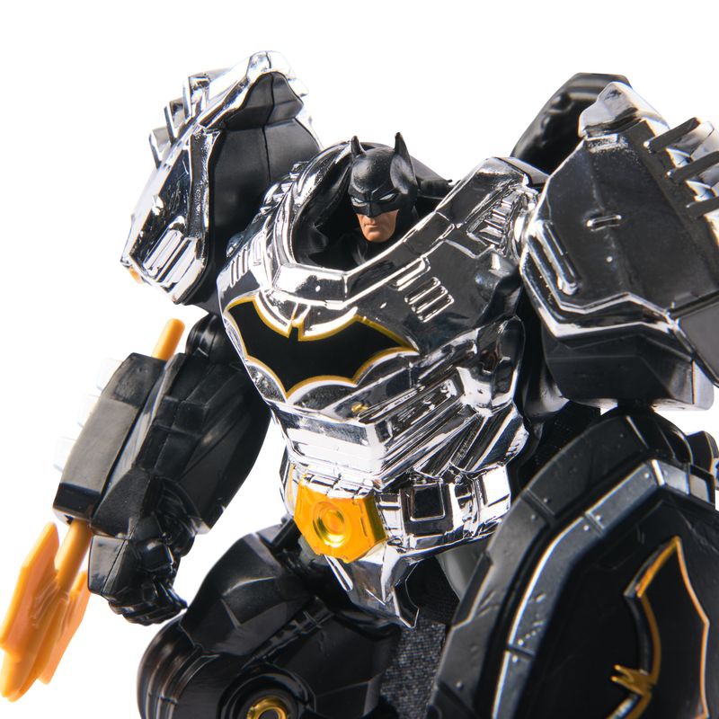 Figura DC Metal Force Batman con tuta d'azione