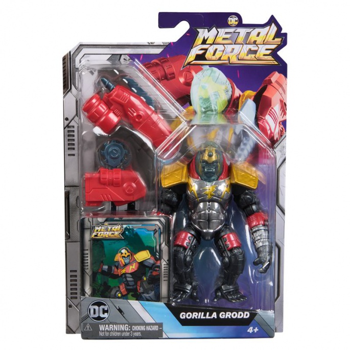 DC Metal Force action figure Gorilla Grodd 10 cm