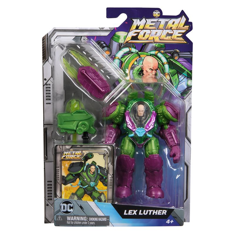 DC Metal Force action figure Lex Luther 10 cm