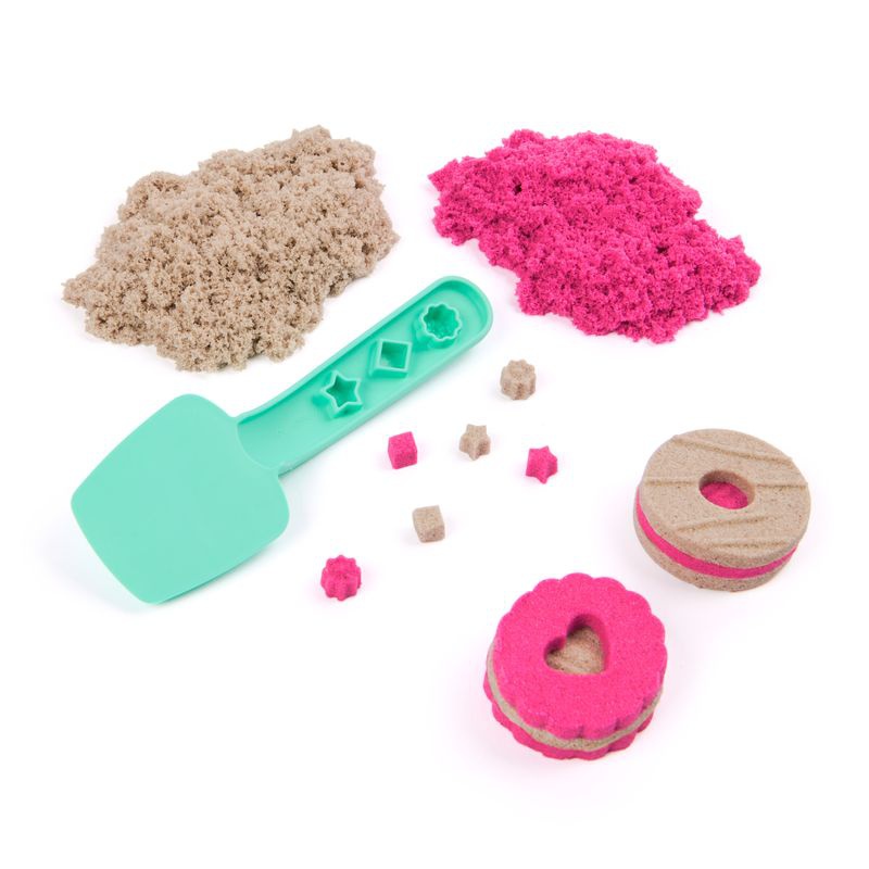 Kinetic Sand creazione di tortine