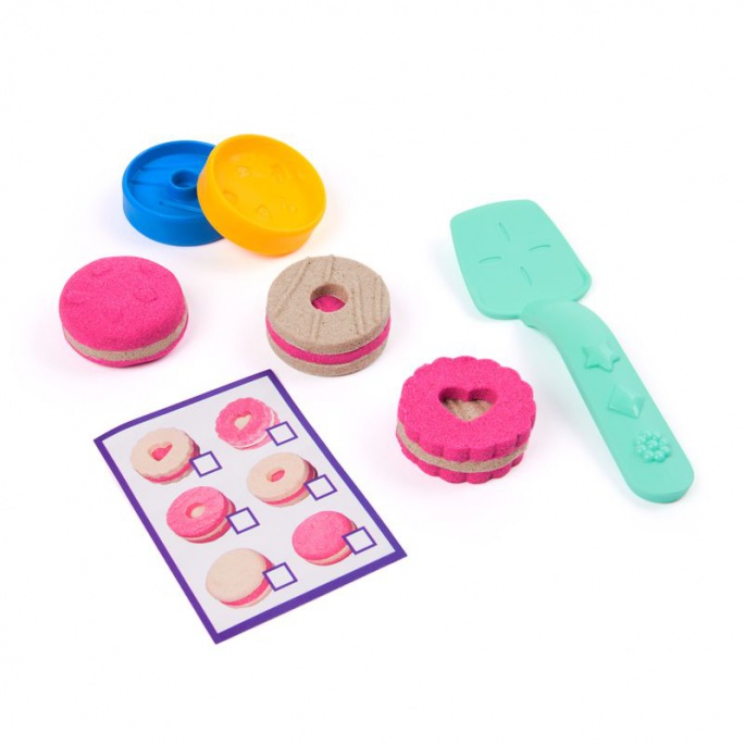 Kinetic Sand creazione di tortine