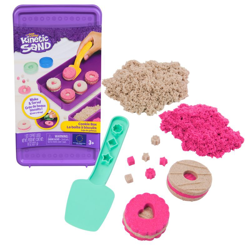 Kinetic Sand creazione di tortine