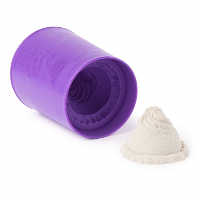 Kinetic Sand gelato bianco in tubo