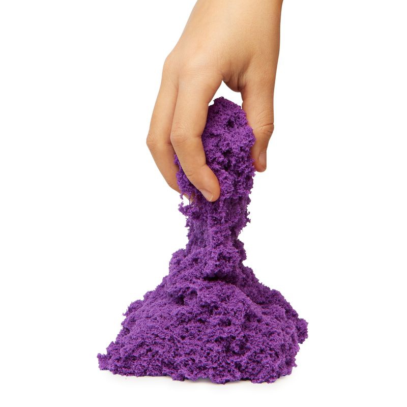 Kinetic Sand sabbia al neon viola