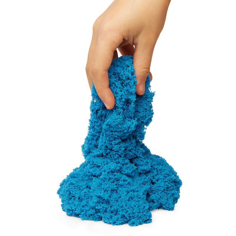 Kinetic Sand sabbia neon blu