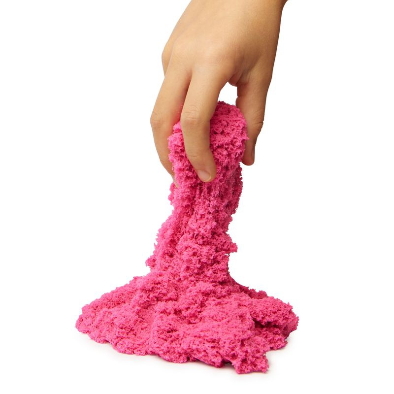 Kinetic Sand sabbia rosa neon