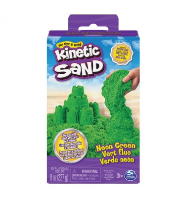 Kinetic Sand sabbia verde neon
