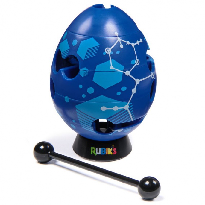 Cubo di Rubik, rompicapo, uovo blu