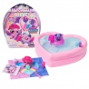 Hatchimals festa in piscina degli animali
