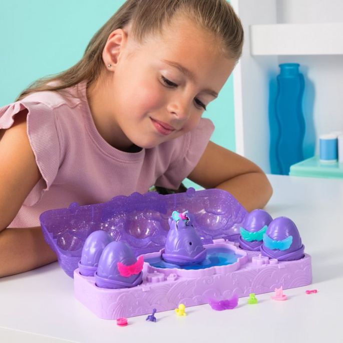 Hatchimals Cartone arcobaleno neon di animali