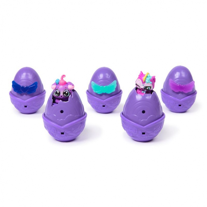 Hatchimals Cartone arcobaleno neon di animali