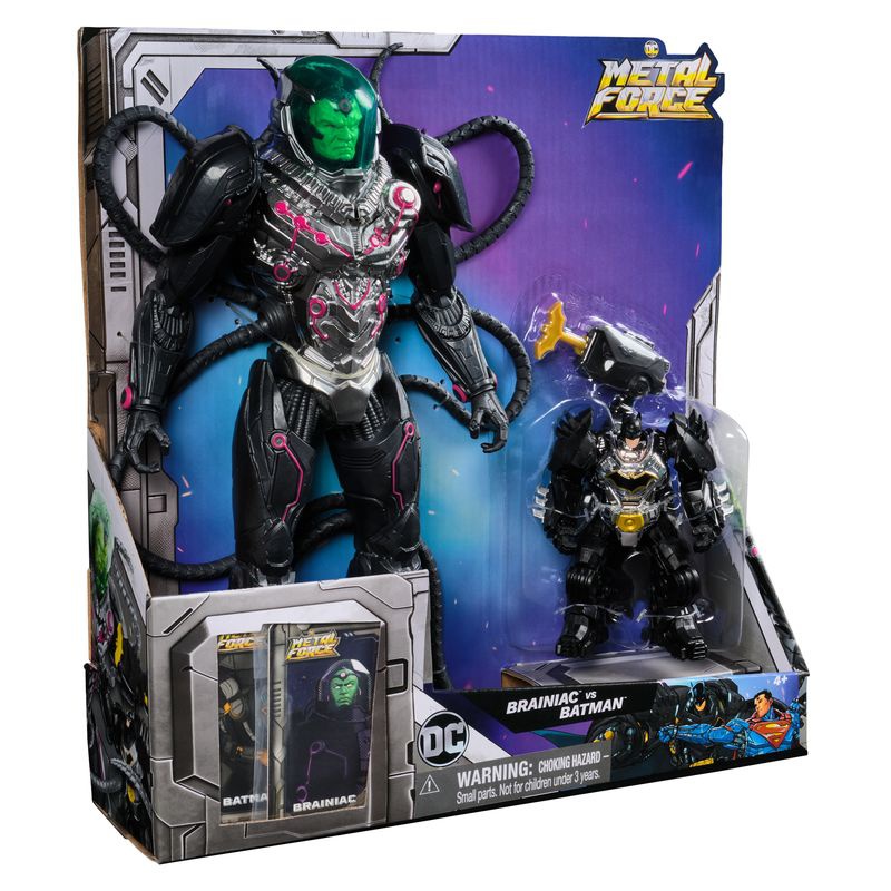 DC Metal Force action figure Brainiac 30 cm